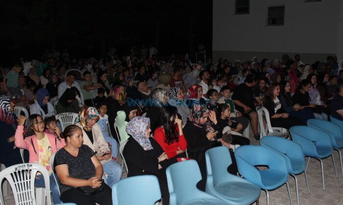 Alaca’da Bayram Coşkusu Açık Hava Sinemasıyla Taçlandı