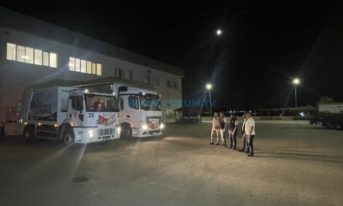 Çorum’dan Kardeş Belediyeye Destek