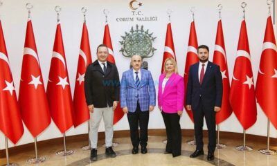 Eczacılardan Vali Dağlı’ya Veda Ziyareti