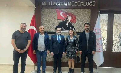 Eğitim-İş’ten Çağlar’a Hayırlı Olsun Ziyareti