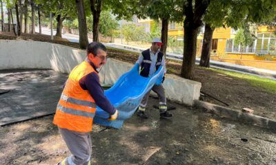 Ekipmanları Eskiyen Parklar Yenileniyor