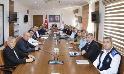 Esnaf Temsilcileriyle Asayiş Toplantısı