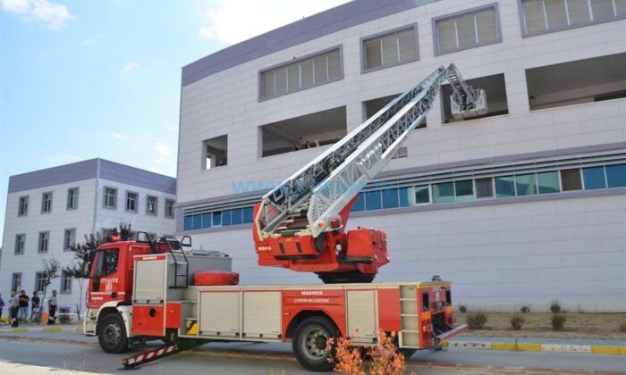 Hastanede Nefes Kesen Tatbikat