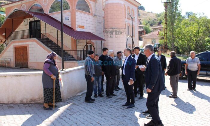 Kaymakam Polat, Köyleri Ziyaret Ediyor