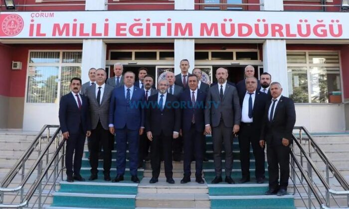 MHP Heyetinden Cemil Çağlar’a Ziyaret