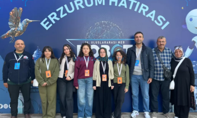 Çorum’un Genç Mucitleri Erzurum’da Yarıştı