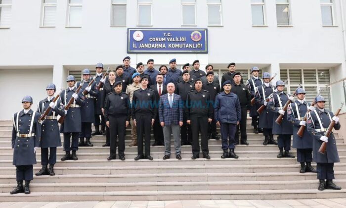Vali Çalgan’dan Jandarma Ziyareti