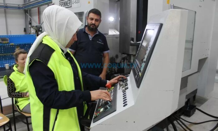 Çorum’un Kadın Operatörleri İş Başı Yaptı