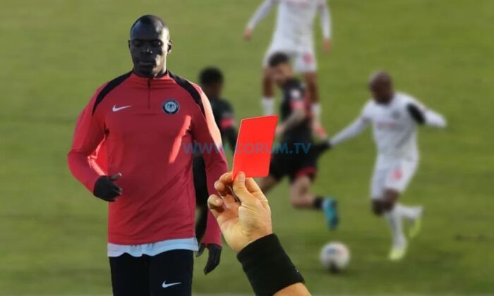 Çorum FK-Boluspor Maçında İki Kırmızı Kart