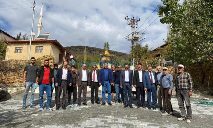 Afetzede Köye 3 Bin Metrekare Kilit Parke Taşı Döşenecek