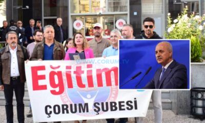 Çorum’dan Numan Kurtulmuş Hakkında Suç Duyurusu