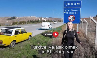 Dünyaca Ünlü Fenomen, Sarı Tofaş’ı ile Çorum’da