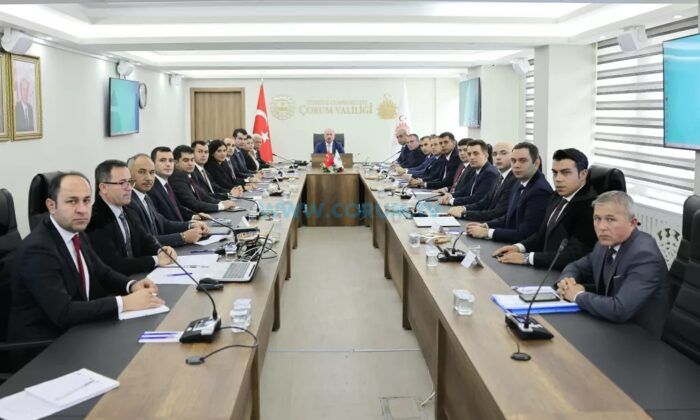 Valilikte Kaymakamlar Toplantısı