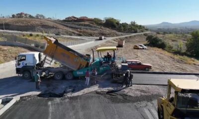 MHP’li Belediyeye Asfalt Desteği Verildi