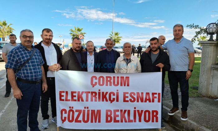 Elektrikçi Esnafı YEDAŞ Protesto Etti