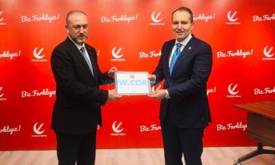 Fatih Erbakan’dan Çorum’a Başarı Belgesi