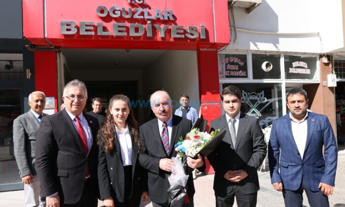 İlk İlçe Ziyareti Ceviz Diyarı Oğuzlar’a