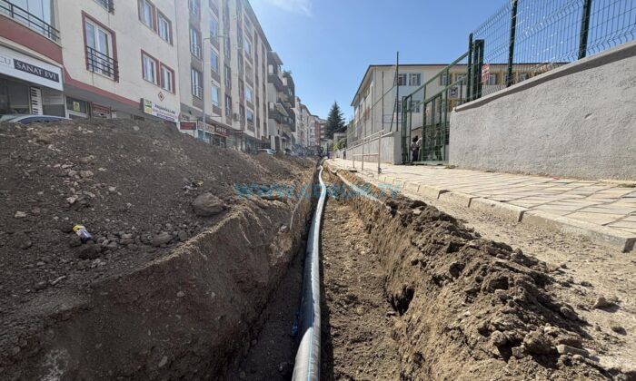 İskilip’te İçme Suyu Hattı Yenileniyor