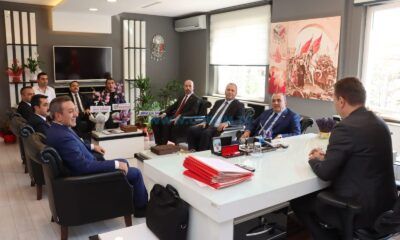 MHP’lilerden Başsavcılık ve Emniyete Ziyaret