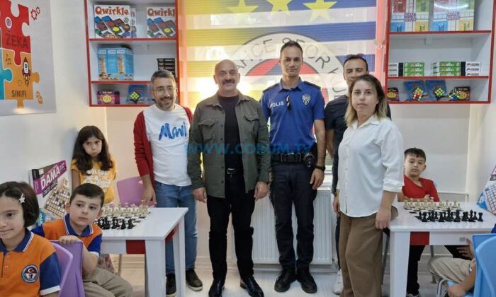 Ortaköy’de Öğrenciler Satrançta Yarıştı