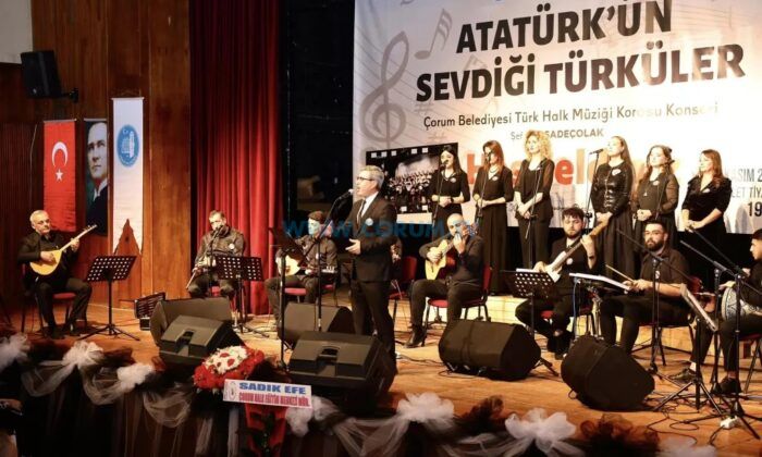 THM Korosu, Atatürk’ü Sevdiği Türkülerle Andı