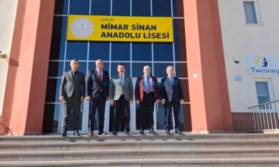 Çağlar, Lisede Öğretmen ve Öğrencilerle Buluştu