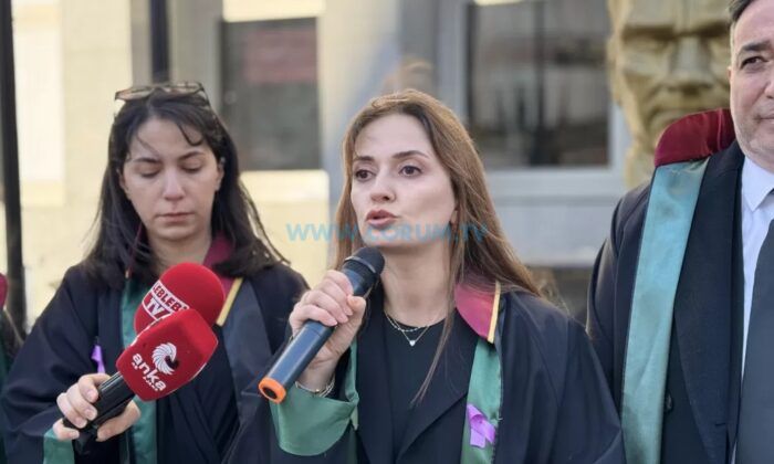 Çorum’da Avukatlar, Kadına Yönelik Şiddeti Kınadı