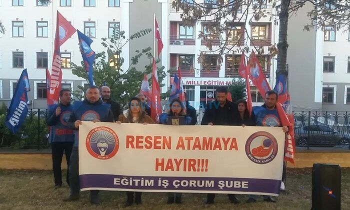 Eğitim-İş’ten Zorunlu Atamalara Tepki
