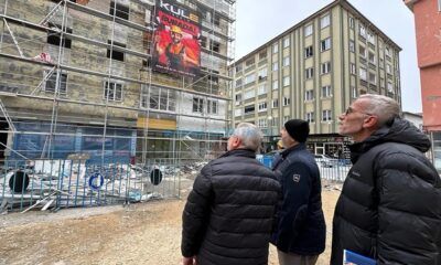 Zarar Gören Binaların Cepheleri Yenileniyor