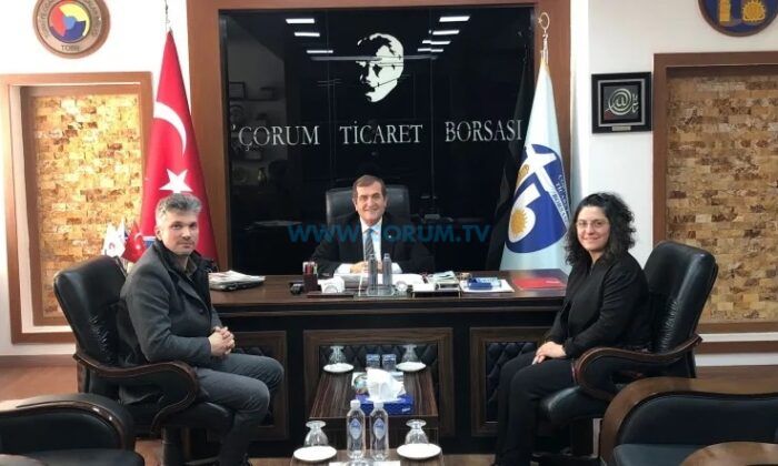 OKA Yetkililerinden Ticaret Borsası Ziyareti