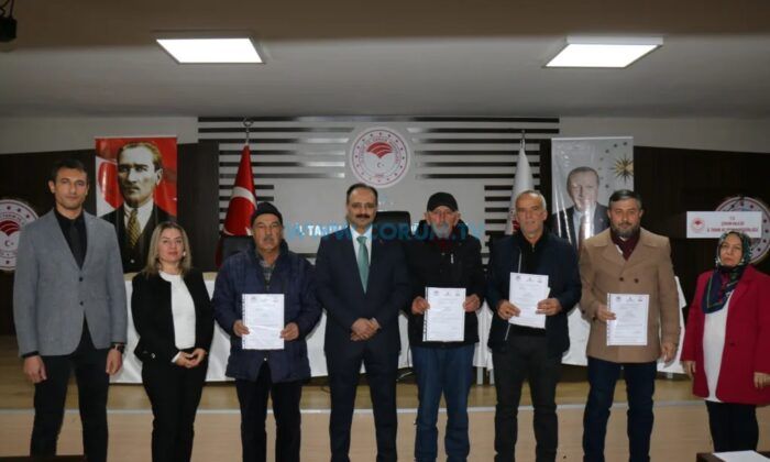 31 Üreticiye İyi Tarım Uygulamaları Sertifikası