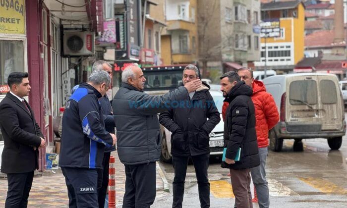 İskilip’te Trafik Düzenlemeleri İçin Çalışmalar Başladı