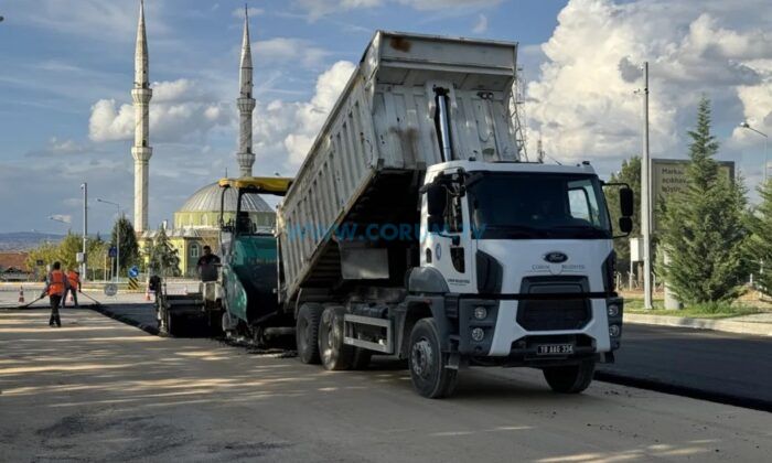 2024’te 83 Bin 734 Ton Asfalt
