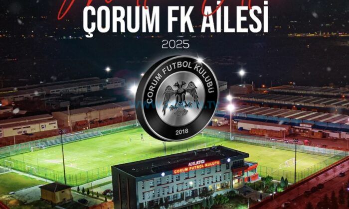 Çorum FK’den Yeni Yıl Dilekleri