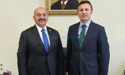 Başkan İsbir’den Eski Kaymakama Ziyaret