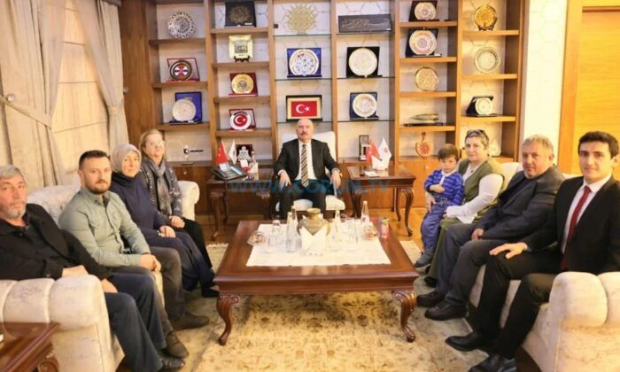 Kanserle Mücadele Dernekleri Vali Çalgan’ı Ziyaret Etti