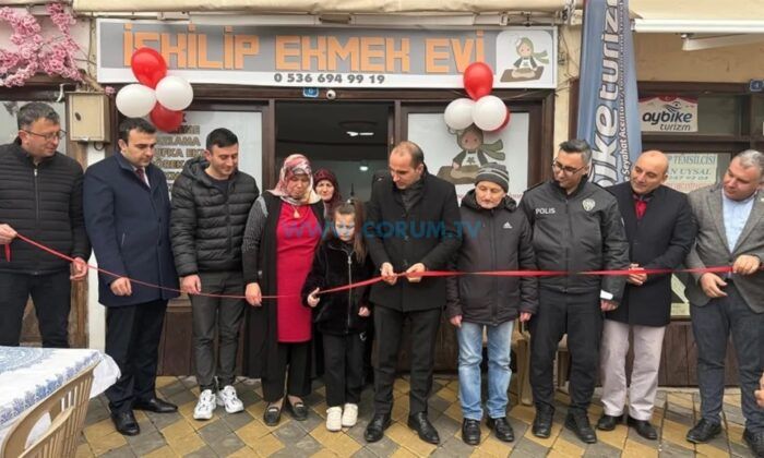 Kadınlar El Ele Verdi, İskilip Ekmek Evi Açıldı