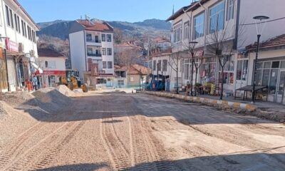 Boğazkale’de Sıcak Asfalt Çalışmaları