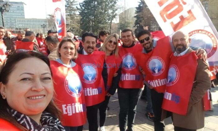 Eğitim-İş Üyeleri Ankara’da