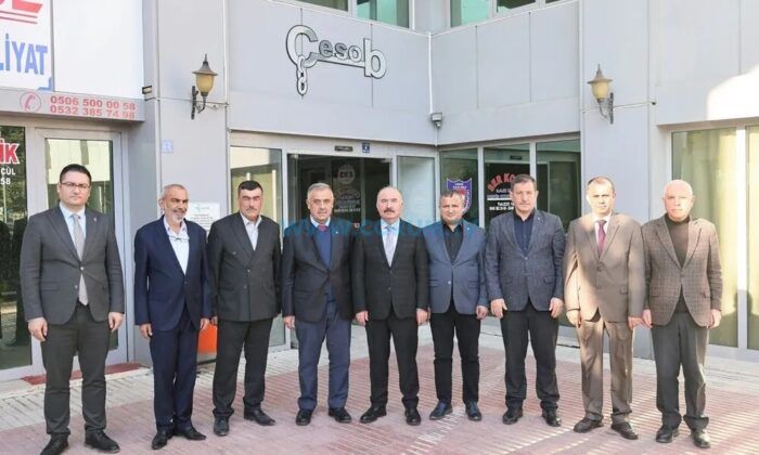 Vali Çalgan, Esnaf Temsilcilerini Dinledi