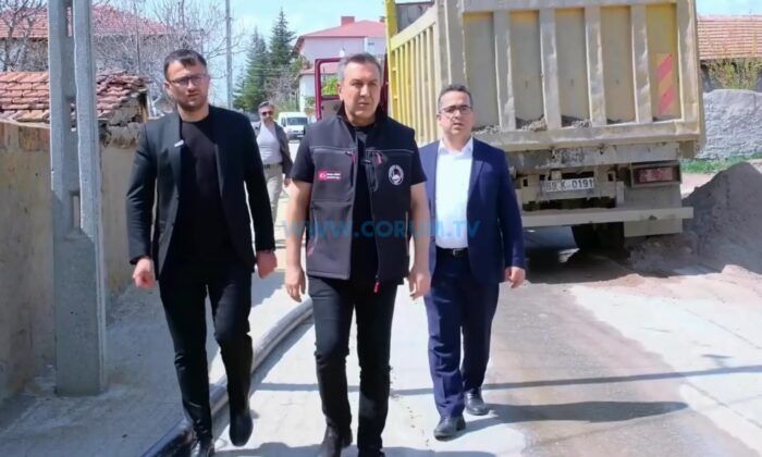 Sungurlu’da Başkan Dere Denetimde