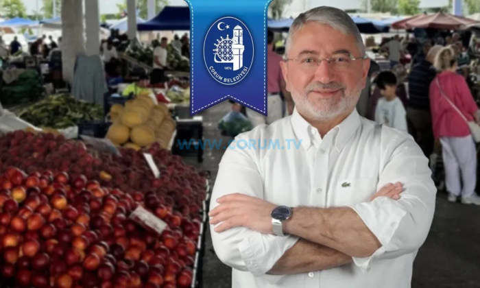 Çorum’da 2 Semt Pazarının Üstü Kapatılıyor