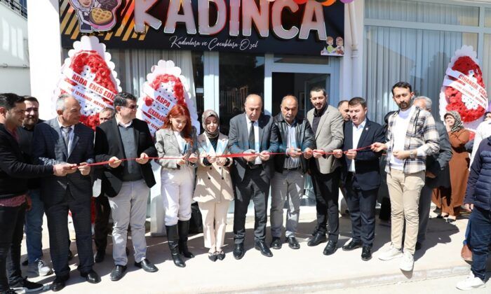 Alaca’da Anne ve Çocuklara Özel Kafe Açıldı