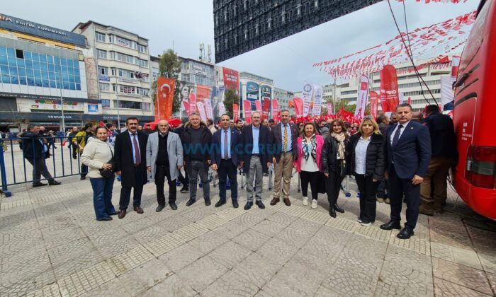 CHP’nin Samsun Mitingine Çorum’dan Yoğun Katılım