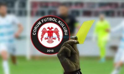 Çorum FK, İlk Kez Kart Görmedi!