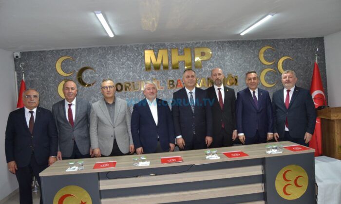 MHP’de Bayramlaşma Son Gün Gerçekleştirildi