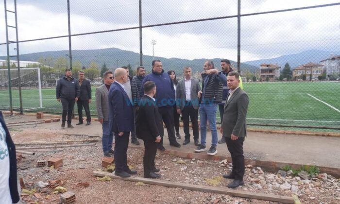 Osmancık’ın Spor Kompleksi Yükseliyor
