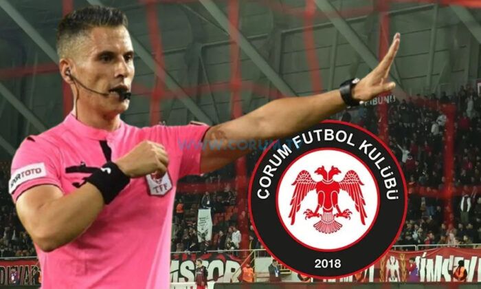 Çorum FK-Esenler Erokspor Maçının Hakemi Antalya’dan
