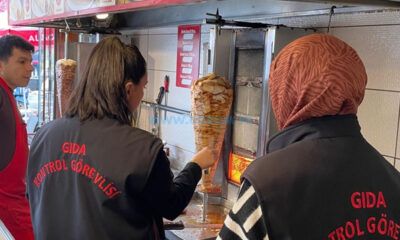 Tepki Çeken Olay Sonrası Çorum’da Döner Satışı Yapan Yerlere Denetim