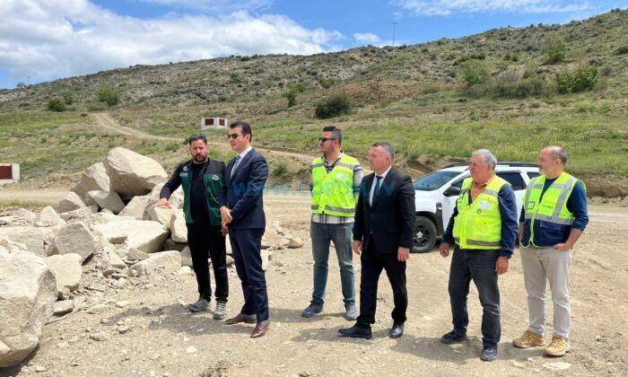 Diğ Göleti İnşaatı Hızla Devam Ediyor